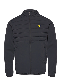 Lyle & Scott Sport Hybrid Double Baffle Jacket - Klær - Z865 JET BLACK / black