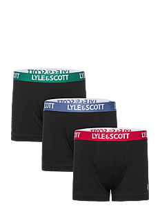 Lyle & Scott MARKUS - Underbukser - BLACK MULTI WAISTBANDS / black