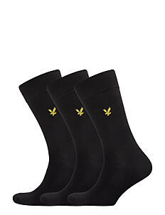 Lyle & Scott ANGUS - Treningssokker - BLACK / black