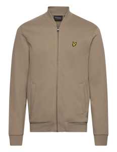 Lyle & Scott Jersey Bomber - Jakker - SAGE UNIFORM / beige