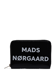 Mads Nørgaard Press Lacquer Goldie Wallet - Kolleksjoner - BLACK / black