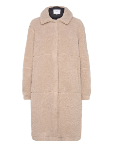 Makia Alina Coat - Kåper - OFF WHITE / beige