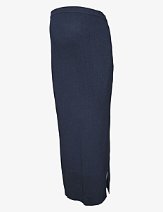 Mamalicious MLJACINA KNIT MIDI SKIRT HW - Skjørt - NAVY BLAZER / navy