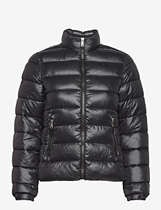 Mango Pocket quilted jacket - Vinterjakker - BLACK / black