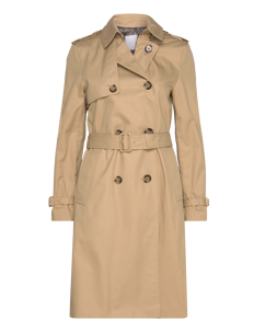 Mango Classic trench coat with belt - Kåper - LIGHT BEIGE / beige