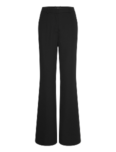 Mango Wideleg suit trousers - Julegaver til kvinner - BLACK / black