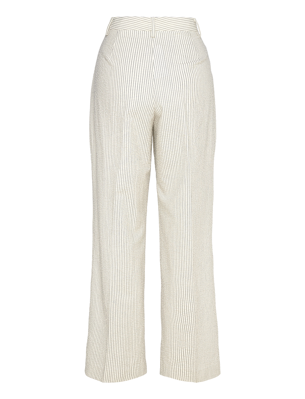 Mango - Straight striped trousers - rette bukser - light beige - 2