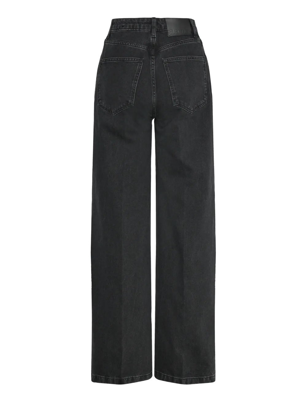 Mango - High waist straight jeans - vide jeans - open grey - 1