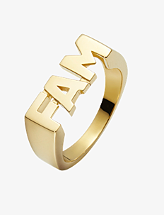 Maria Black FAM Ring Gold HP - Julegaver til kvinner - GOLD / gold