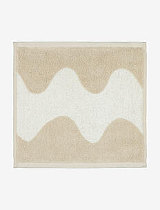 Marimekko Home LOKKI MINI TOWEL - Ansiktshåndklær - BEIGE, WHITE / beige