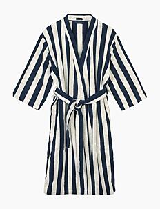 Marimekko Home NIMIKKO BATHROBE - Tekstiler - SAND/DARK BLUE / multi