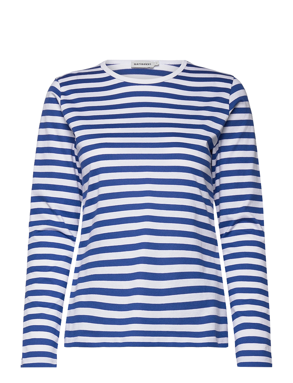 Marimekko - MARI 2017 - langermede topper - white, blue - 0