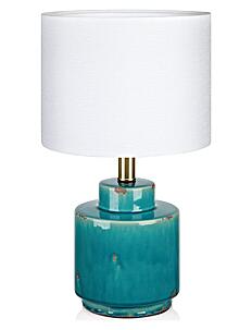 Markslöjd Lighting COUS Table 1L - Lamper - ANTIQUE BLUE/WHITE / blue