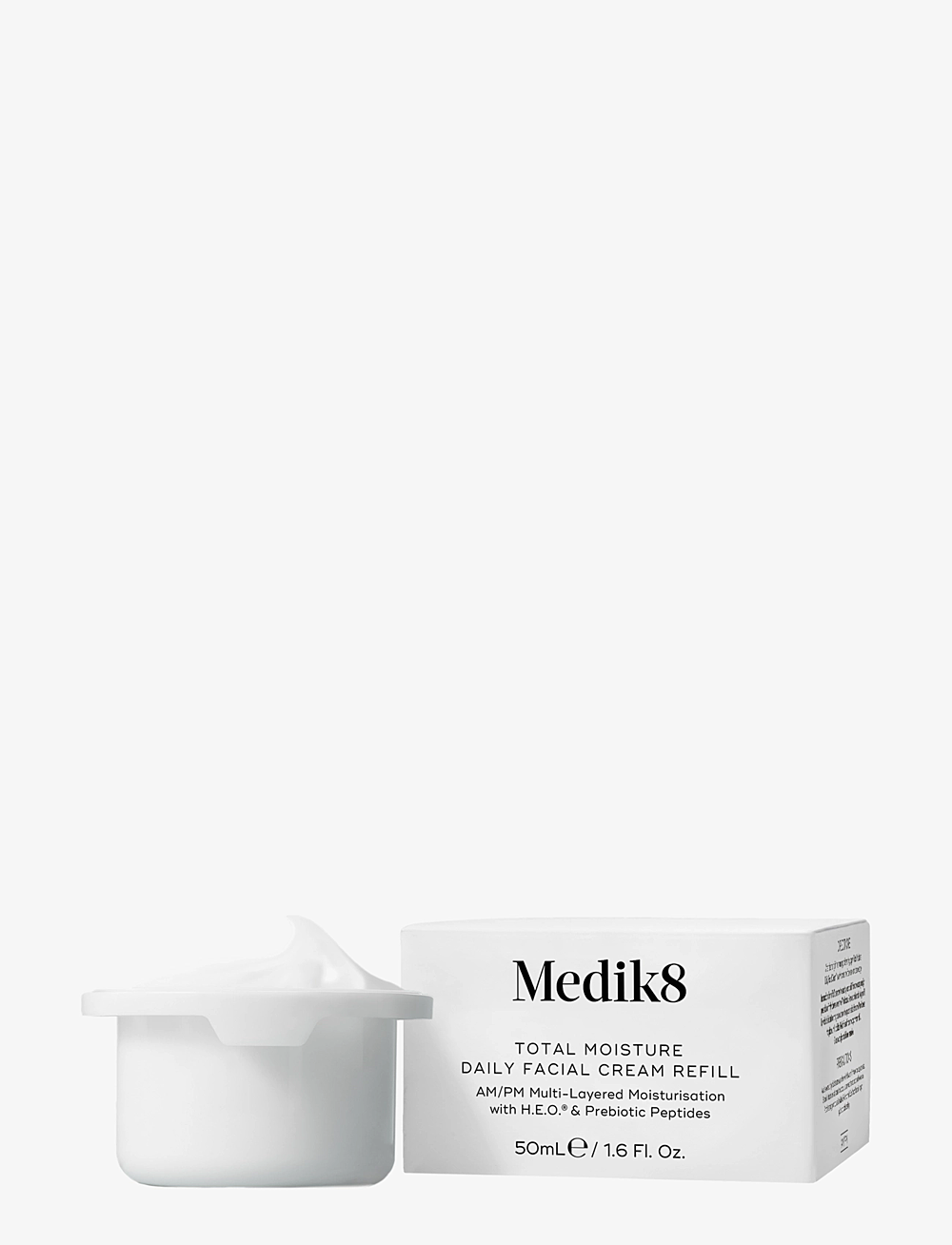 Medik8 - Total Moisture Daily Facial Cream Refill - fuktpleie - clear - 0