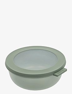 Mepal Bowl w. lid Cirqula - Glasskrukker - NORDIC SAGE / green