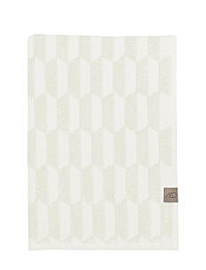 Mette Ditmer GEO Towel - Tekstiler - OFF-WHITE / white