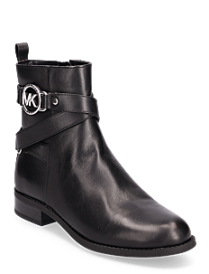 Michael Kors RORY FLAT BOOTIE - Boots - BLACK / black