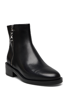 Michael Kors REGAN FLAT BOOTIE - Boots - BLACK / black