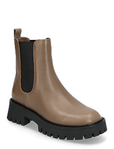 Michael Kors ASHER FLAT BOOTIE - Boots - DRIFTWOOD / brown