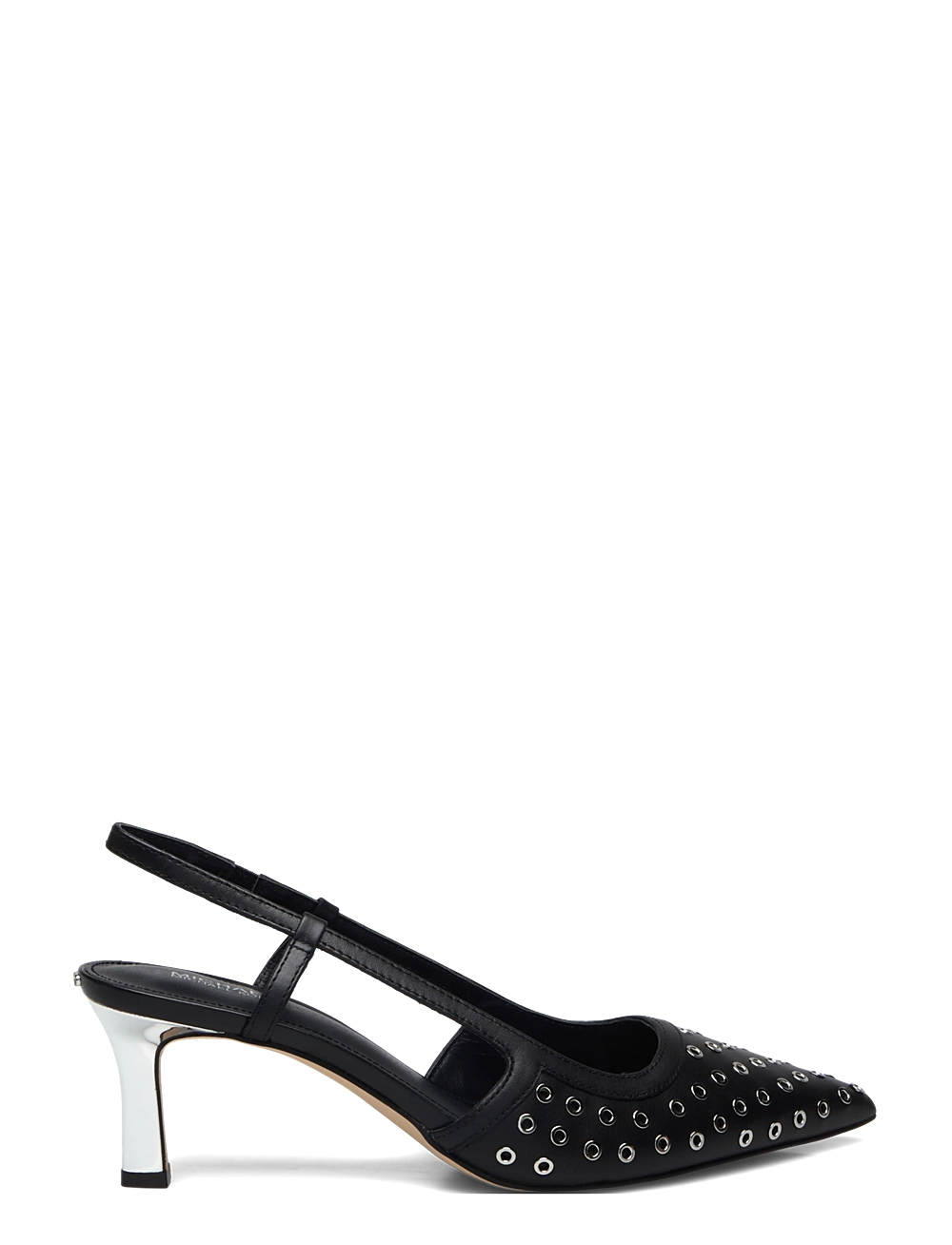 Michael Kors - ALORA MID SLING - slingbacks med hæl - black - 1