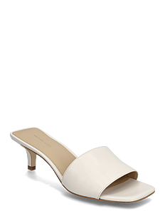 Michael Kors MERRIAM KITTEN SANDAL - Høye hæler - LT CREAM / cream