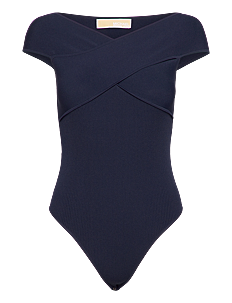 Michael Kors ECO CRISS CROSS BODYSUIT - Klær - MIDNIGHTBLUE / blue