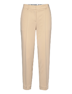 Michael Kors SLIM CROP PANT - Klær - BUFF / beige