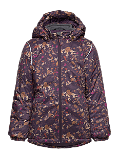 mikk-line Winter Jacket AOP - Boblejakker & Dunjakker - NIGHTSHADE / purple