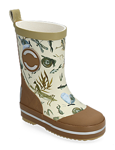 mikk-line Printed Wellies - Sko - DOESKIN / beige