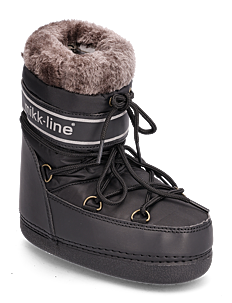 mikk-line Snow Boot - Sko - BLACK / black