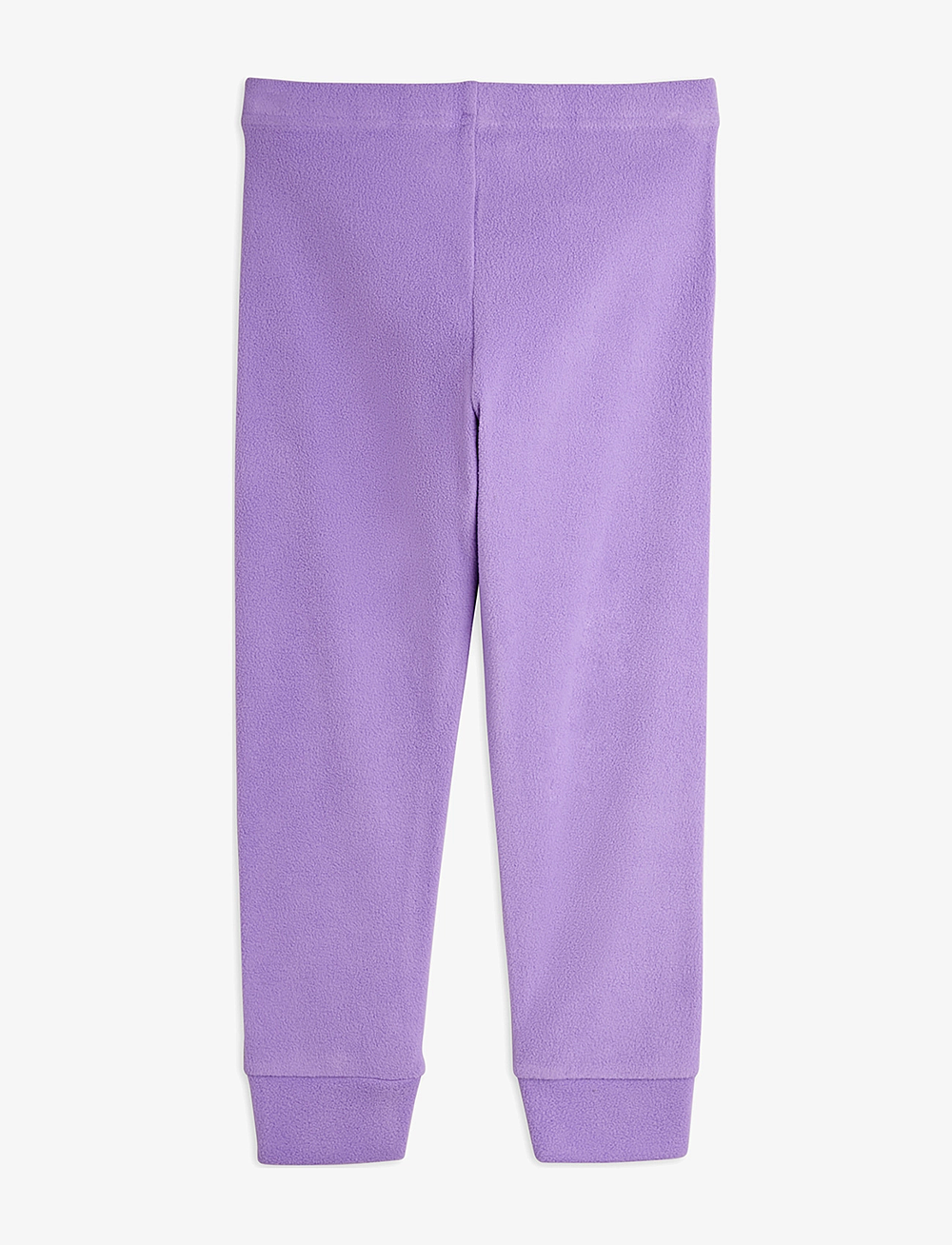 Mini Rodini - Winter flowers microfleece trousers - fleece-bukser - purple - 1