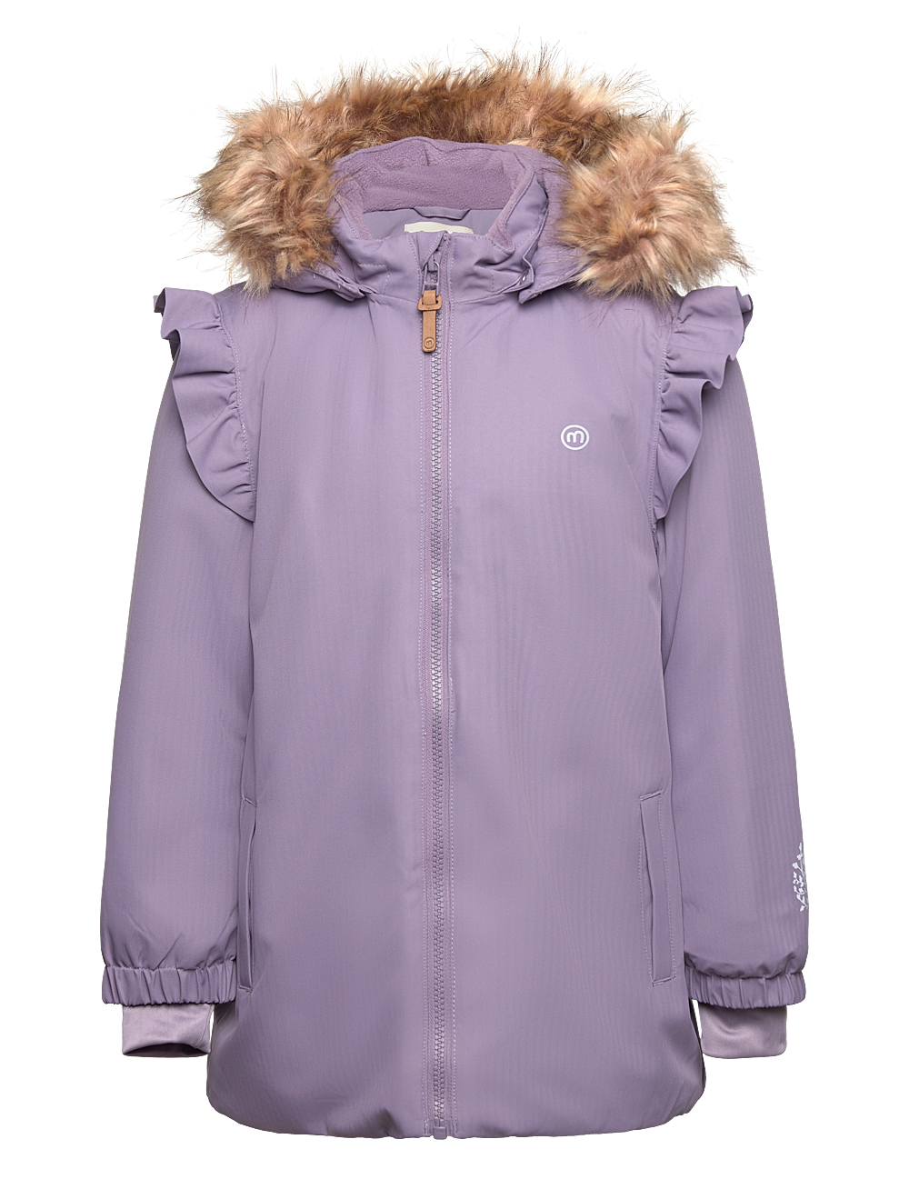 Minymo - Snow Jacket - boblejakker & dunjakker - purple sage - 0