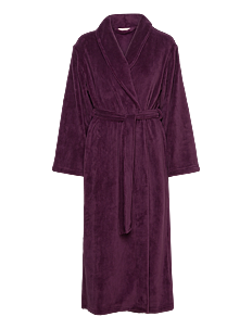 Missya Cornflocker fleece robe long - Vis alt - POTENT PURPLE / purple