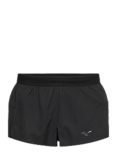 Mizuno Tech Light Split 1.5 Short(M) - Løpeshorts - BLACK / black