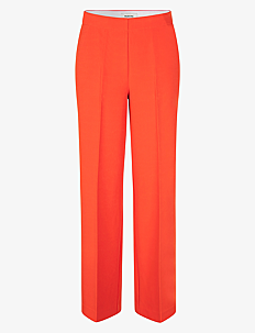 Modström Nelli pants - Rette bukser - FLAME / orange