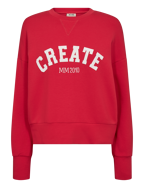 MMCelli O-LS Sweatshirt - CHINESE RED