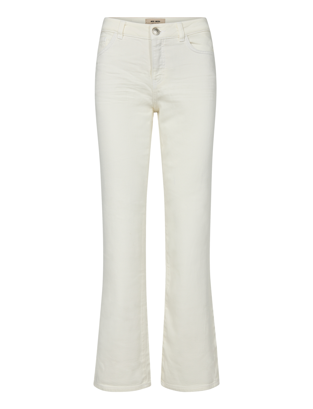 MOS MOSH - MMCecilia Magic Pant - flared jeans - white - 0