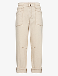 MOS MOSH MMSagai Clay Pant - Rette bukser - CLAY / beige