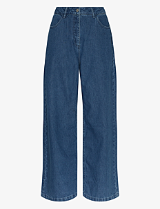 MSCH Copenhagen MSCHElena Pants - Vide jeans - MID BLUE WASH / blue