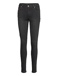 My Essential Wardrobe 32 THE CELINA 100 SLIM Y - Slim jeans - BLACK WASH / black