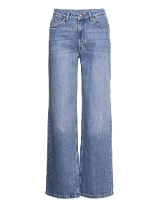 My Essential Wardrobe 35 THE LOUIS 139 HIGH WIDE - Vide jeans - MEDIUM BLUE RETRO WASH / blue