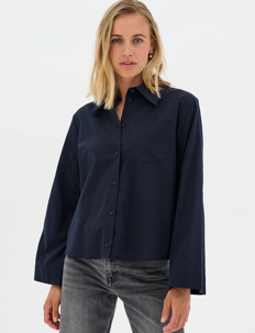 My Essential Wardrobe ZeniaMW Skye Shirt - Skjorter - SKY CAPTAIN BLUE / navy