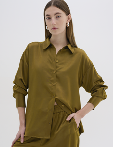 My Essential Wardrobe EstelleMW Shirt - Skjorter - MILITARY OLIVE / green