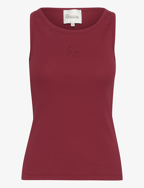 MandyMW Top - BURGUNDY RED