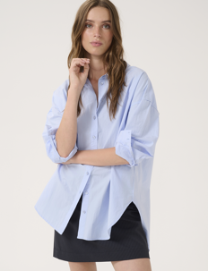 My Essential Wardrobe SunnaMW Boxy Shirt - Skjorter - KENTUCKY BLUE / blue