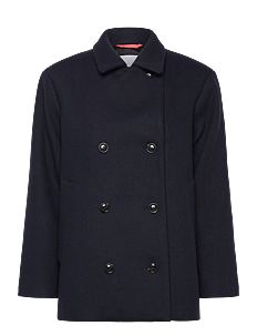 Naja Lauf MABEL JACKET BULKY WOOL - Vinterjakker - DARK NAVY / navy