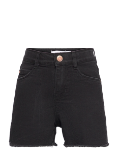 name it NKFROSE HW MOM  DNM SHORTS 8222-YA NOOS - Shorts - BLACK DENIM / black