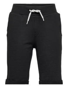 name it NKMVERMO LONG SWE SHORTS UNB F NOOS - Shorts - BLACK / black