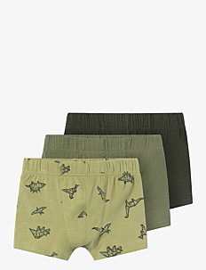 name it NMMTIGHTS 3P SAGE DINO NOOS - Underbukser - SAGE / green