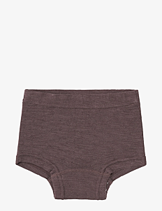 name it NMFWANG WOOL NEEDLE BOXER NOOS - Underbukser - SPARROW / brown